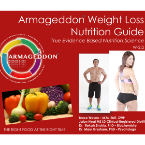 Armageddon Weight Loss Nutrition Guide Book