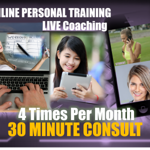 ONLINE PERSONAL TRAINING 4 TIMES PER MONTH