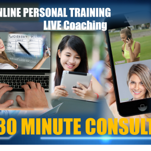 30-MINUTE LIVE ONLINE PERSONAL TRAINING CONSULTATION